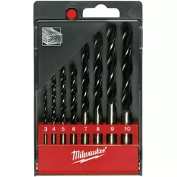 купить Набор головок, бит, насадок Milwaukee 4932352466 набор сверл по дереву с центрирующим наконечником, 8 шт. в Кишинёве 