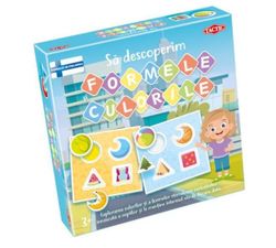 cumpără Joc educativ de masă Tactic 59136 Joc Let's Learn Colours and Shapes (RO) în Chișinău 