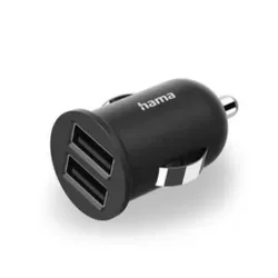 купить Зарядное устройство для автомобиля Hama 223351 2-Port USB Charger for Cigarette Lighter, Charging Adapter for Car, 2.4 A / 12 W в Кишинёве 