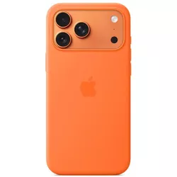 cumpără Husă pentru smartphone Apple iPhone 17 Pro Max Silicone Case with MagSafe – Orange MGFL4ZM/A în Chișinău 
