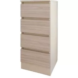 купить Комод Smartex (16017) Т1 50cm Ivory+Stejar Deschis в Кишинёве 