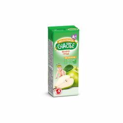 Suc de mere și pere Malenkoe Schastie, 200ml