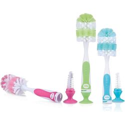 cumpără Accesoriu pentru cei mici Nuby ID5524 Ёршик с щёткой для чистки сосок и бутылочек в асс. în Chișinău 
