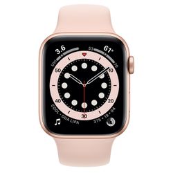 Apple Watch 6 44mm (M00E3), Gold / Pink Sand