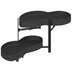 купить Фурнитура для мебели Starax Secret Corner 450мм L SX п/з S-3015-UB-A левое выдвижение в Кишинёве 