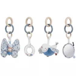 купить Игрушка-подвеска Premaman PJQV2G-BLM-UNQ Set 4 jucariii de agatat Tiny Flowers Albastru в Кишинёве 