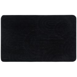 cumpără Covoraș de baie Bisk 08591 RIST 80/50, negru în Chișinău 