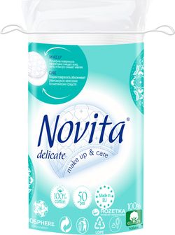 Ватные диски Novita 50 шт