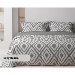 cumpără Textile de casă Relaxe Home 023433 Lenjerie de pat Soft Dreams (200x220 Euro) Grey Desire în Chișinău 