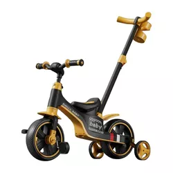 cumpără Bicicletă-cărucior Richi N (74267) Tricicleta oranj 4in1 cu mâner parental în Chișinău 