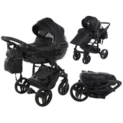 купить Детская коляска Junama S-Class 07 Black в Кишинёве 