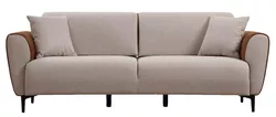 купить Диван Trendy Aren Bej, scortisoara (3 locuri) в Кишинёве 