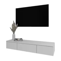 купить Тумба напольная для TV Smartex (16555) Т10 100 TV-Навесная Alb в Кишинёве 