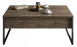 купить Журнальный столик Trendy Lux, Nuc, Negru 74x13,4x98cm в Кишинёве 