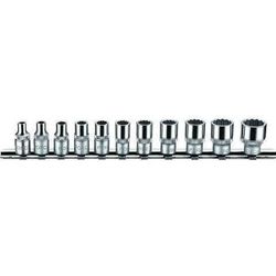 купить Набор головок, бит, насадок Force 21110 Set de chei tubulare cu 12 virfuri de 1/4" 11 bucati в Кишинёве 