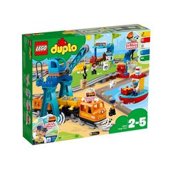 Lego Duplo Town Грузовой поезд