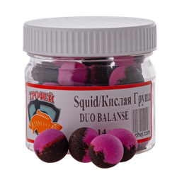 Бойлы насадочные Squid-Para Acra 14mm Duo Balance