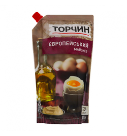 Майонез Торчин Европейский 72%, 580г