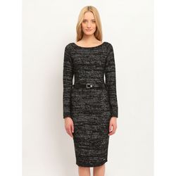 Rochie TOP SECRET Negru-gri in carouri SSU1461ST