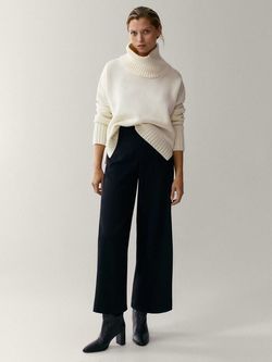 Брюки Massimo Dutti Чёрный 5090/690/800
