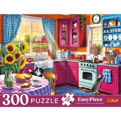 cumpără Puzzle Trefl 23102 Puzzle 300. Easy Piece: Dimineața în bucătărie în Chișinău 