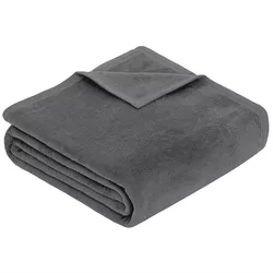 cumpără Cuvertură Ibena 3560/816 220x240 Jaquard Decke Porto Dark grey în Chișinău 