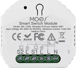 купить Выключатель электрический Moes MWM-104B-MS в Кишинёве 