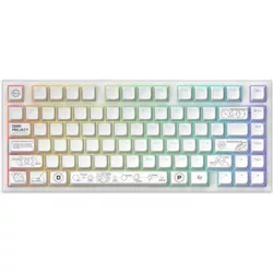 купить Игровая клавиатура Dark Project ALU Terra Nova White - Wireless в Кишинёве 