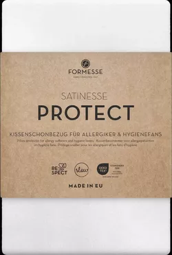 cumpără Lenjerie de pat Formesse 640-69-1000 Satinesse Protect Kissenbezug 60x70cm White în Chișinău 