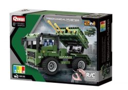 8022, XTech Bricks: 2in1, Armed Off-road Vehicle, R/C 4CH, 370 pcs