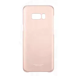 купить Чехол для смартфона Samsung EF-QG955, Galaxy S8+, Clear Cover, Pink в Кишинёве 