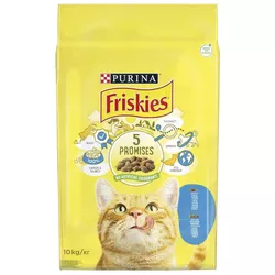 cumpără Hrană pentru animale de companie Purina Friskies Adult hr.usc. p/pisici (somon, legume) 10kg (1) în Chișinău 