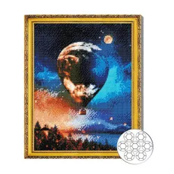 купить Картина по номерам Art Gallery GA84287 Mozaic cu diamante 40x50cm Balon magic в Кишинёве 