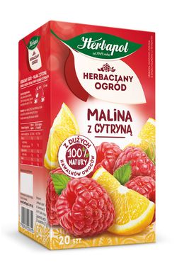 Чай фруктовый Tea Garden Raspberry with Lemon, 20 шт