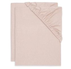 купить Детское постельное белье Jollein 2511-507-67069 Cearsaf cu elastic Jersey Wild Rose, 120x60cm, 2buc в Кишинёве 