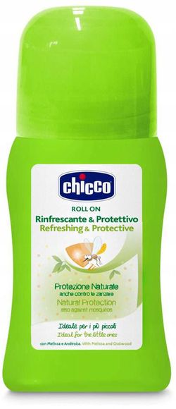 Roll-on natural impotriva tintarilor Chicco (0+ luni) 60 ml