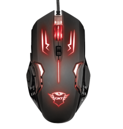 Mouse Trust GXT 108 Rava Gaming, Black