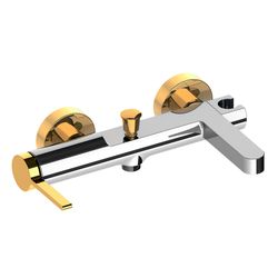 Смеситель для ванны Volle MORA, 35 мм, cromo+oro