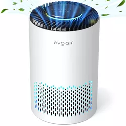 cumpără Purificator de aer EvoAir Zuno, Filtru 3 in 1 True HEPA, Carbon Activ, Lampă UV, 3 viteze, Alb în Chișinău 