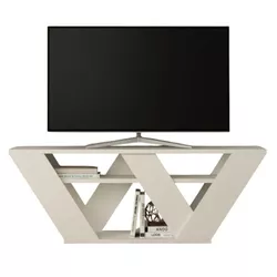 cumpără Comodă TV Trendy Pipralla, Alb 110x40x30cm în Chișinău 