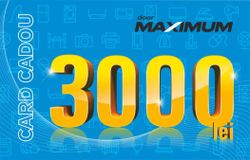 купить Сертификат подарочный Maximum 3000 MDL в Кишинёве