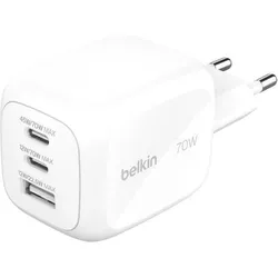 купить Зарядное устройство сетевое Belkin WCH018HQWH 70w 2C1A Wall Charger with interchangable plug tips UK, EU, US в Кишинёве 