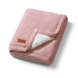 cumpără Lenjerie de pat pentru copii BabyOno 1659/01 Patura de bumbac cu captuseala din fleece Pink în Chișinău 