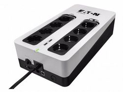 UPS Eaton 3S 850 DIN 850VA/510W, AVR, 1*USB-B, 2*USB-A chatging, 4*Schuko, 4*Schuko surge only