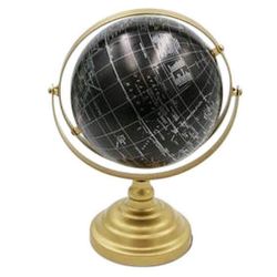 купить Глобус miscellaneous 12743 черный металл золотая ножка 246-255 в Кишинёве 
