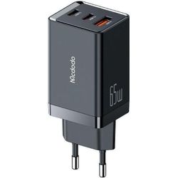 cumpără Încărcător cu fir MCDODO CH-1540 GaN 5 Mini Chargers 2xType-C 1xUSB 65W, Black în Chișinău 