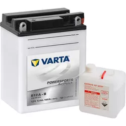 купить Автомобильный аккумулятор Varta 12V 12AH 160A(EN) клемы 1 (136x82x161) YB12A-B (512015016I314) в Кишинёве 