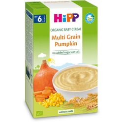 Каша органическая Hipp мультизлаковая с тыквой (6+ мес.), 200 г