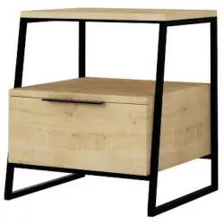 cumpără Noptieră Trendy Pal Stejar, 45x50x41cm (GTR001495) în Chișinău 