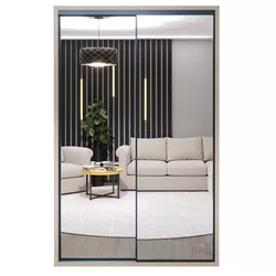 cumpără Dulap Bayro Parma 1400x2250x600 серый камень, купе în Chișinău 